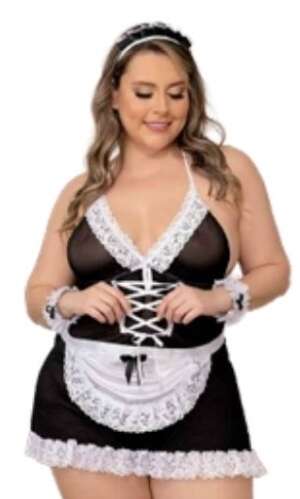 Disfraz Mucama 5 Curvy